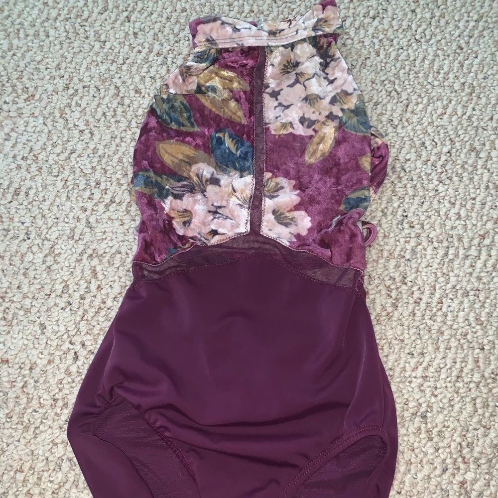 SoKali Floral leotard